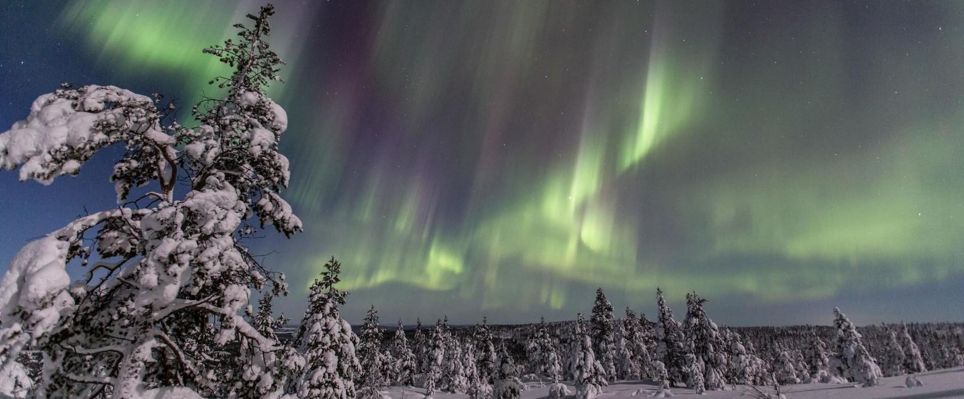 Uusi vuosi vaihtuu tuntureiden keskellä - Lapland North