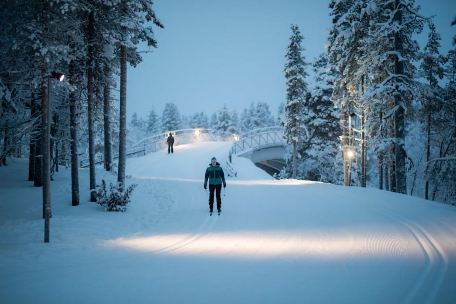 Ski track Saariselkä