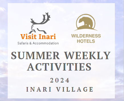 Inari summer weekly programme